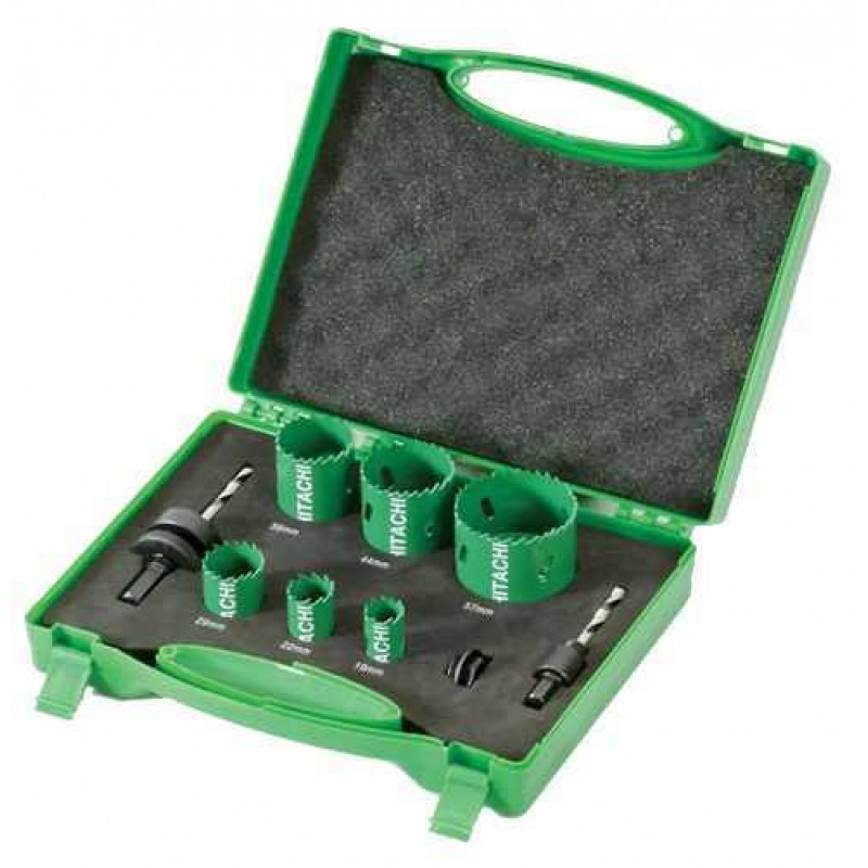 Set carote BiMetal pentru instalatori 752171 Hikoki, dimensiuni 19